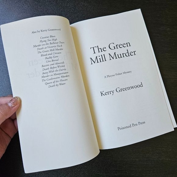 4/$25 The Green Mill Murder by Kerry Greenwood - Paperback - Picture 2 of 5